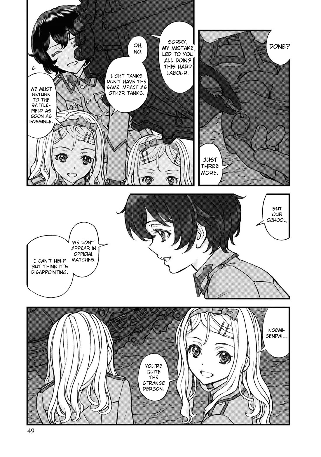 Girls Und Panzer - The Fir Tree And The Iron-Winged Witch - Chapter 16