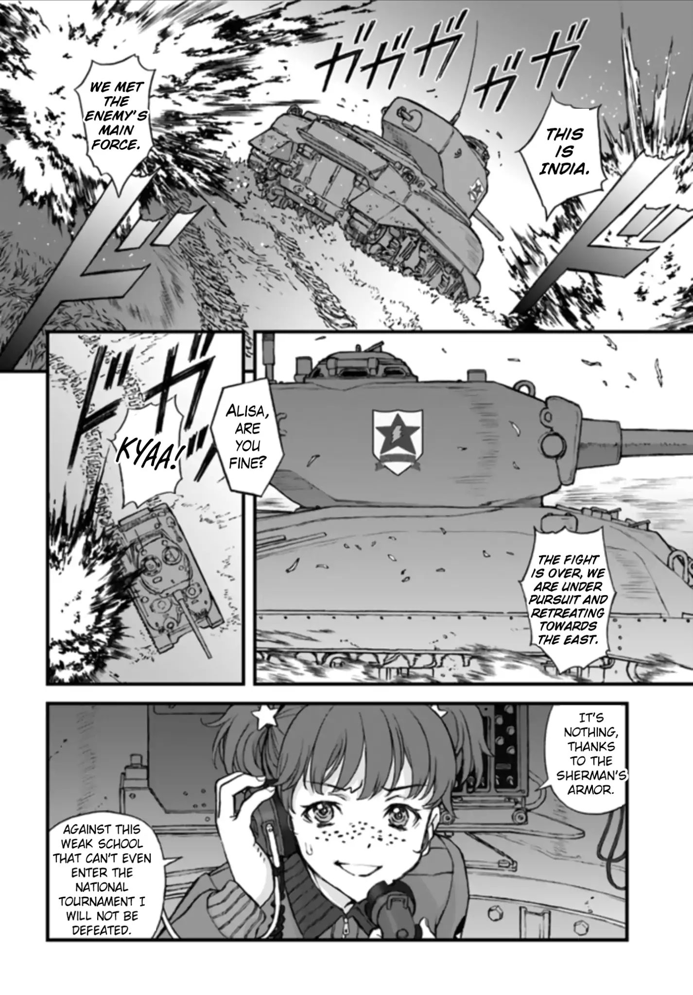 Girls Und Panzer - The Fir Tree And The Iron-Winged Witch - Vol.1 Chapter 2