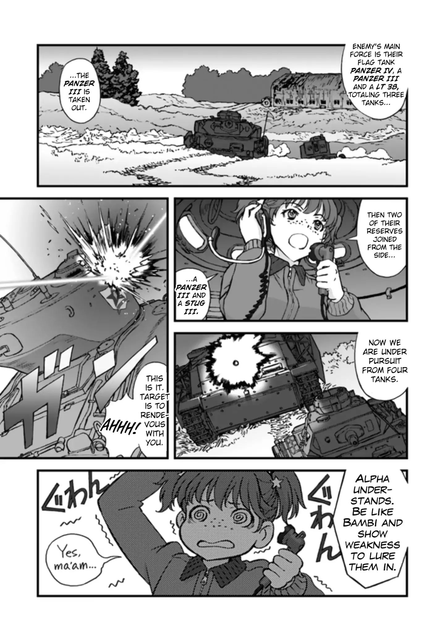 Girls Und Panzer - The Fir Tree And The Iron-Winged Witch - Vol.1 Chapter 2