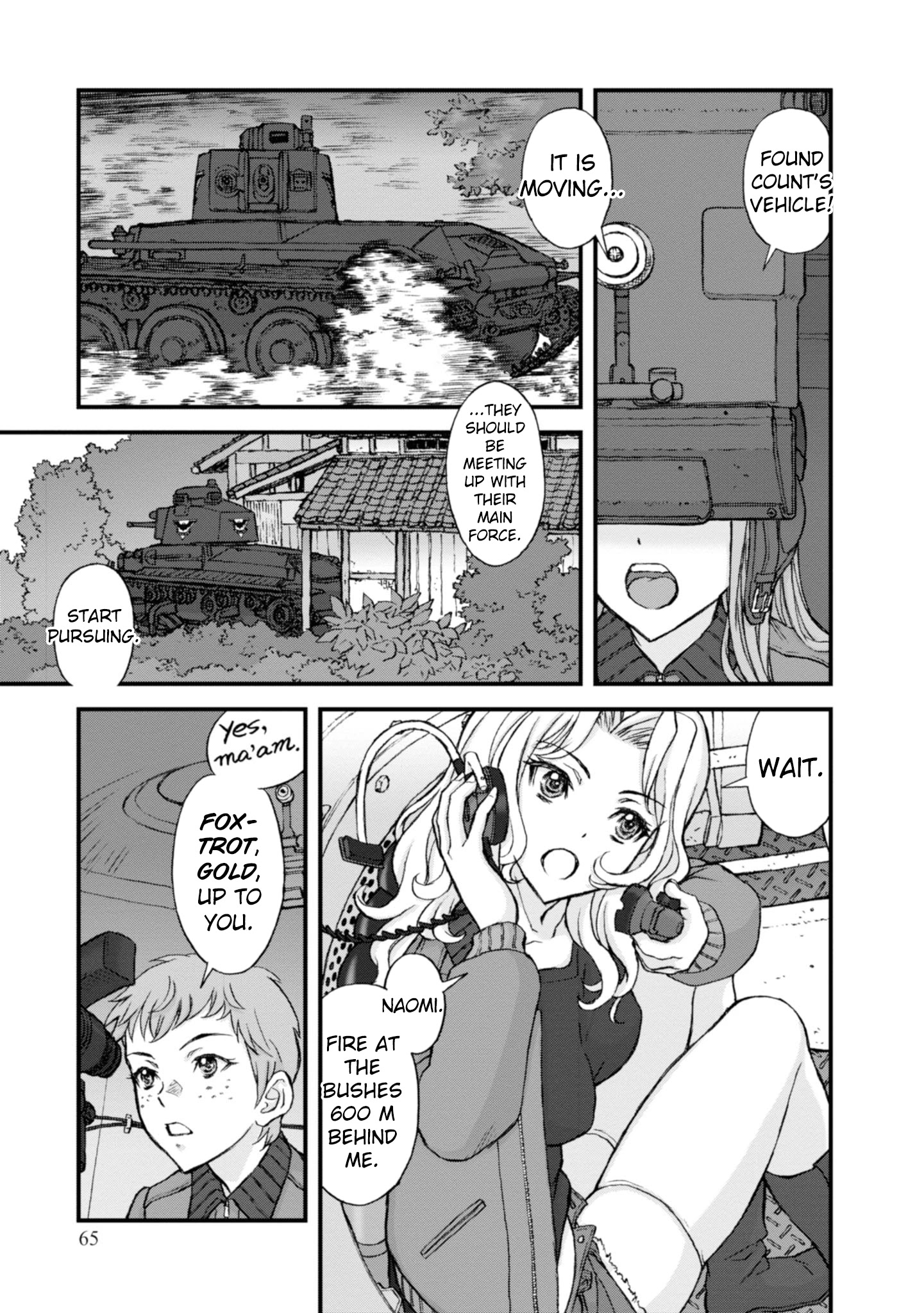 Girls Und Panzer - The Fir Tree And The Iron-Winged Witch - Chapter 5