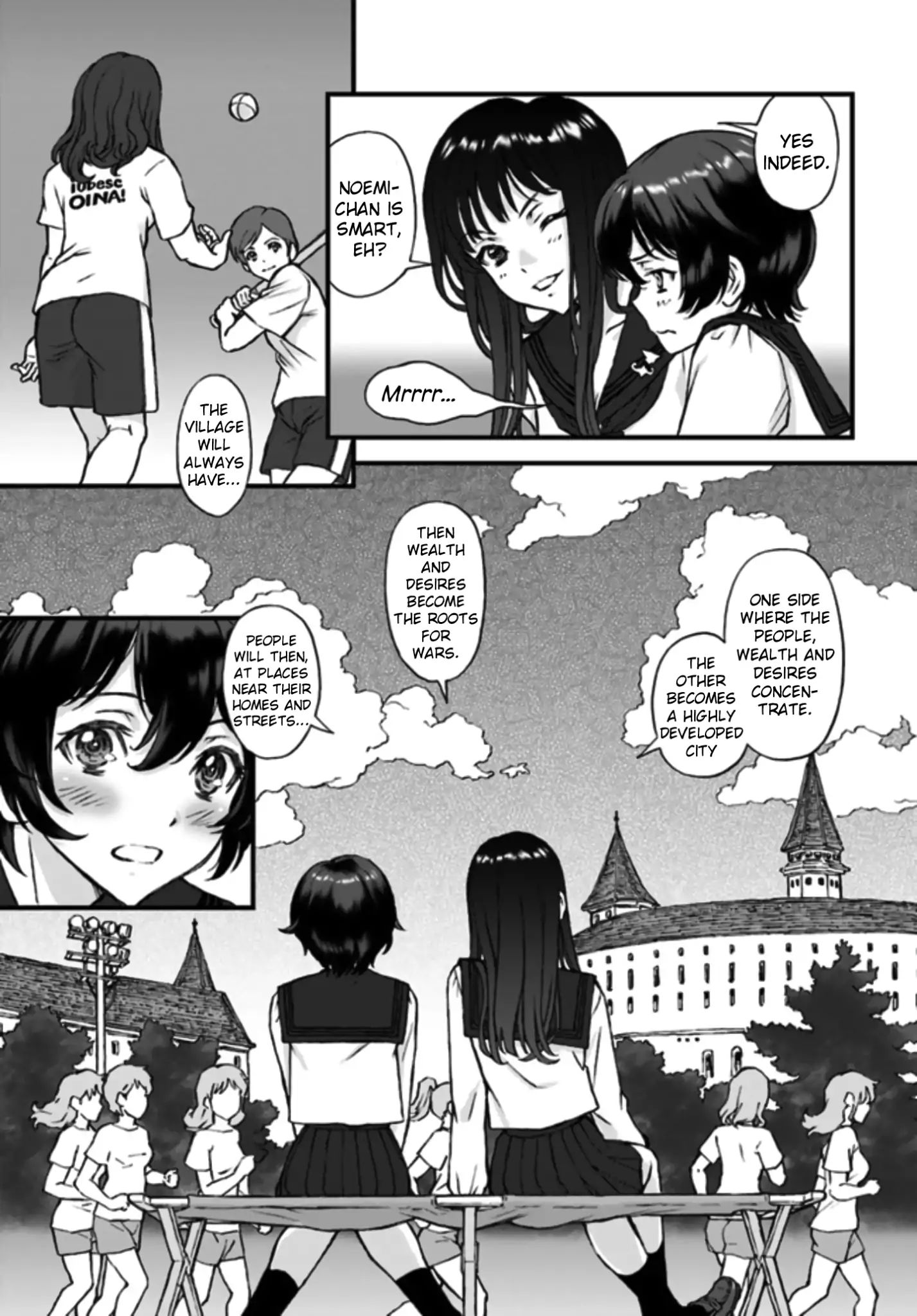 Girls Und Panzer - The Fir Tree And The Iron-Winged Witch - Vol.1 Chapter 1