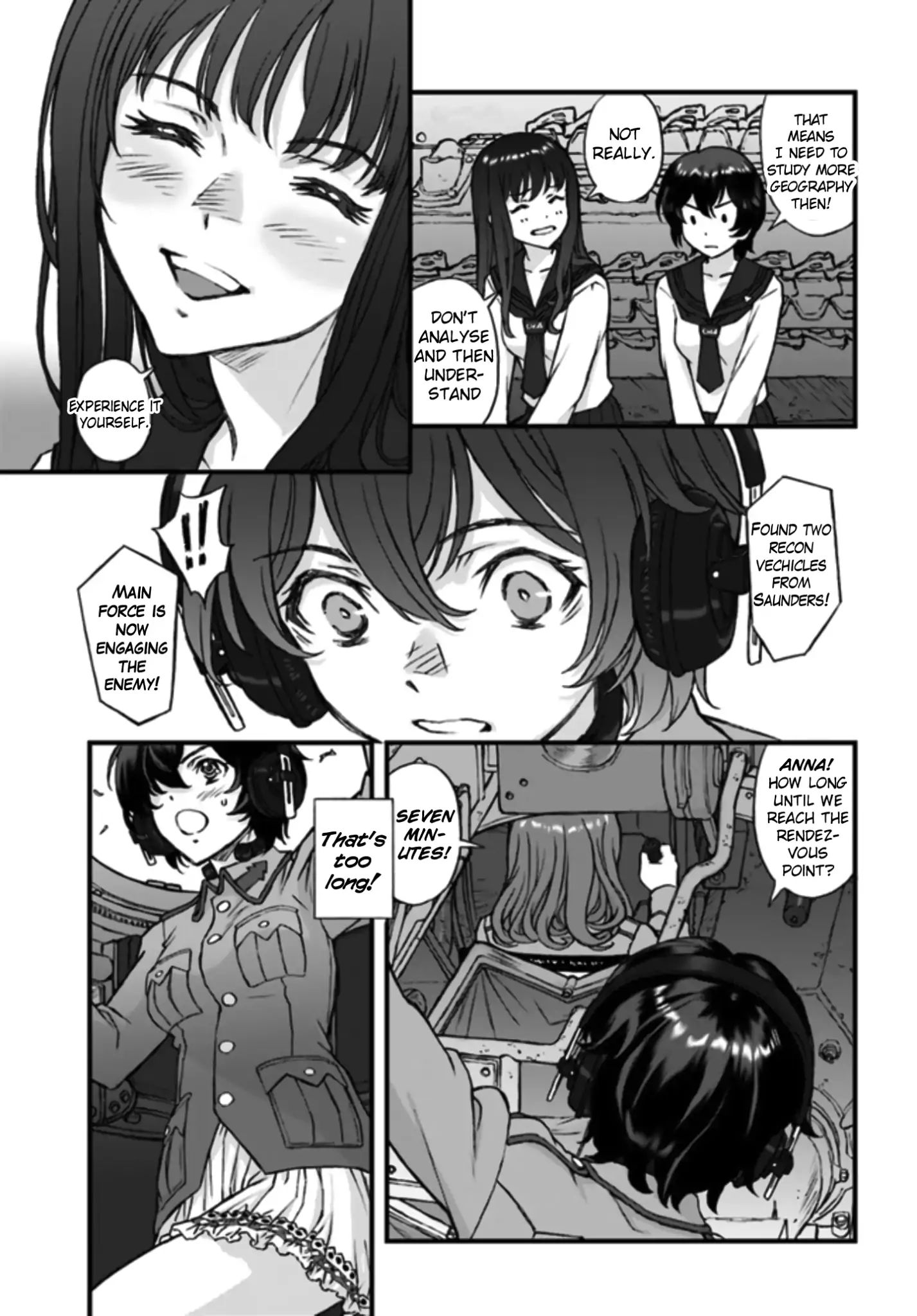 Girls Und Panzer - The Fir Tree And The Iron-Winged Witch - Vol.1 Chapter 1