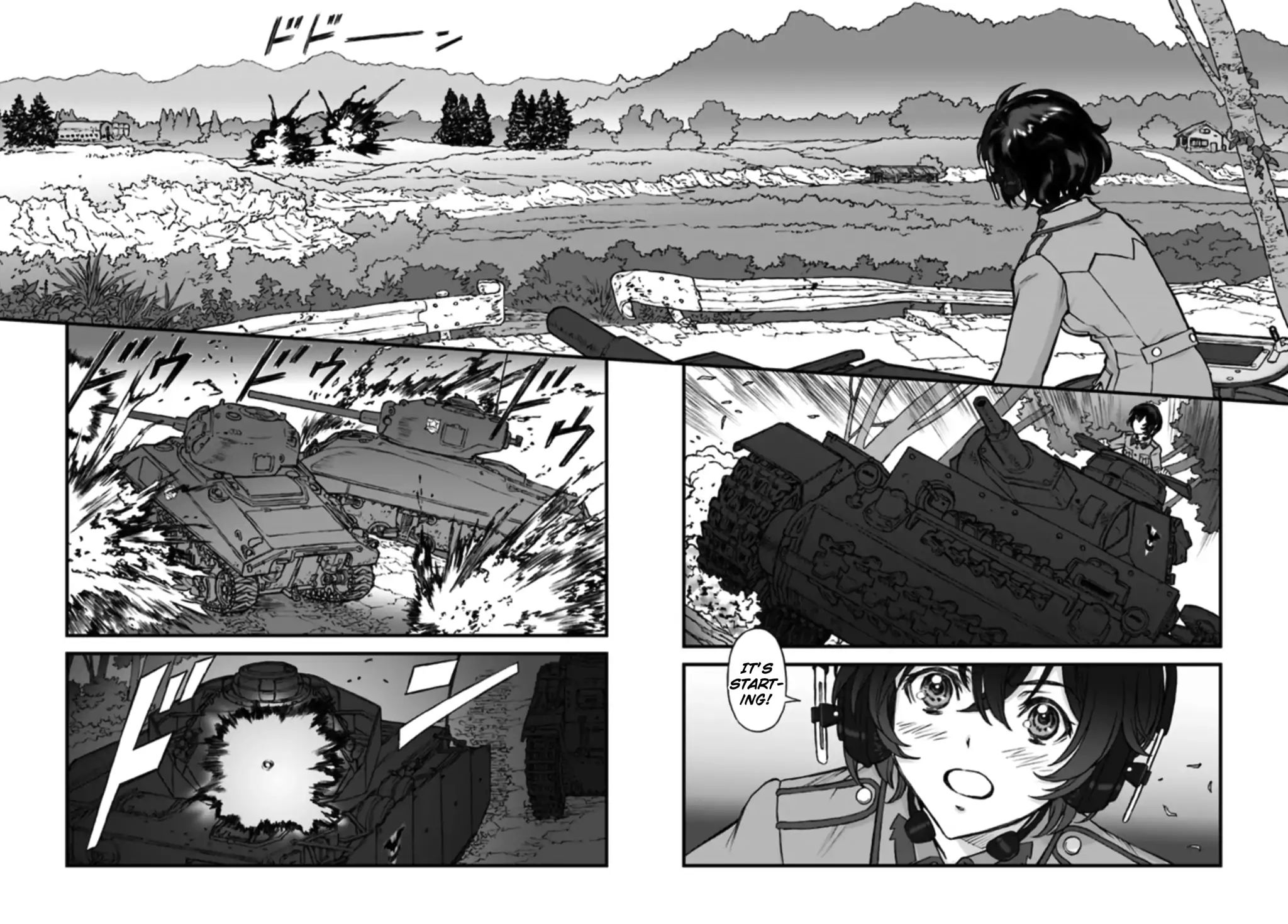 Girls Und Panzer - The Fir Tree And The Iron-Winged Witch - Vol.1 Chapter 1