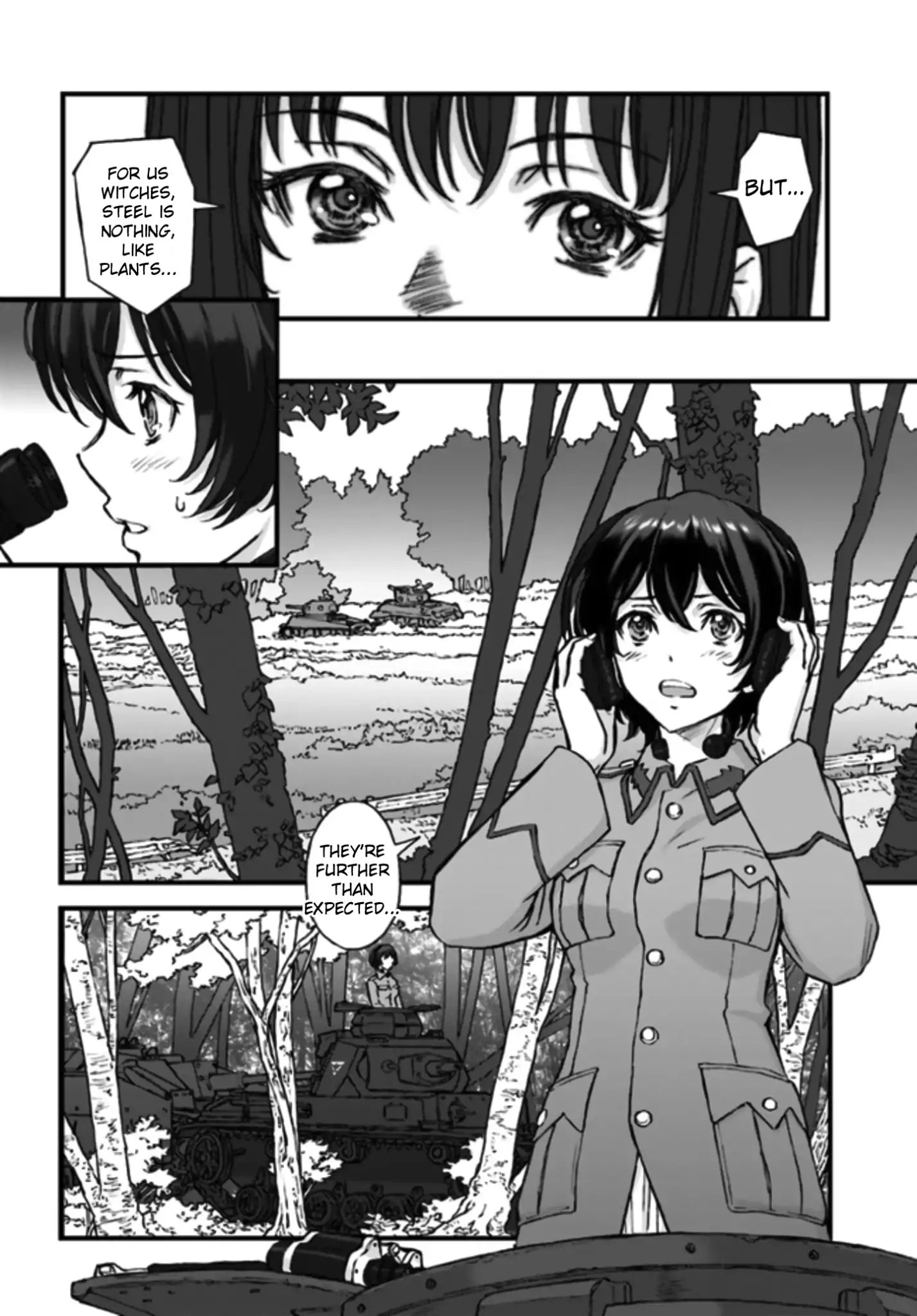 Girls Und Panzer - The Fir Tree And The Iron-Winged Witch - Vol.1 Chapter 1