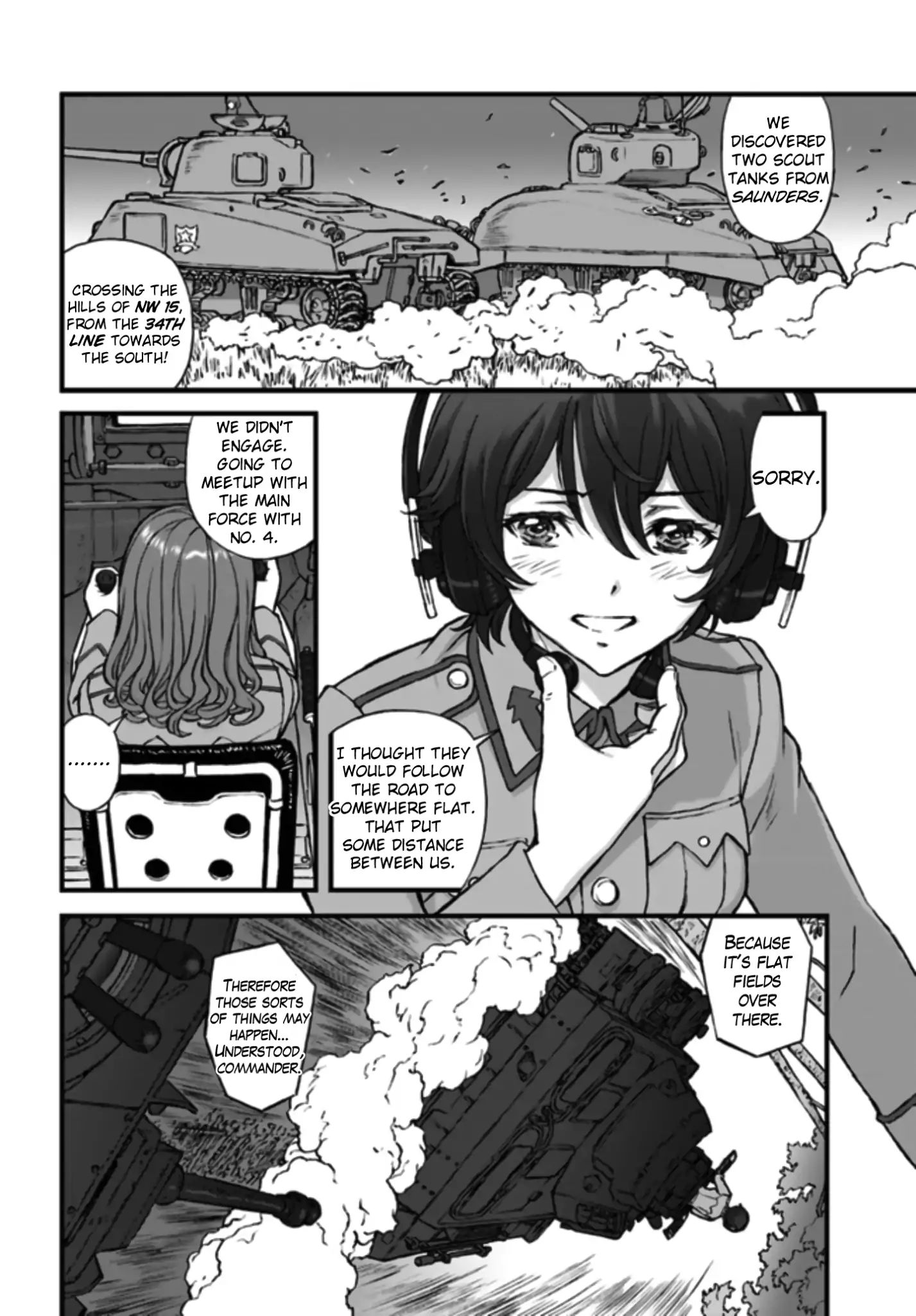 Girls Und Panzer - The Fir Tree And The Iron-Winged Witch - Vol.1 Chapter 1