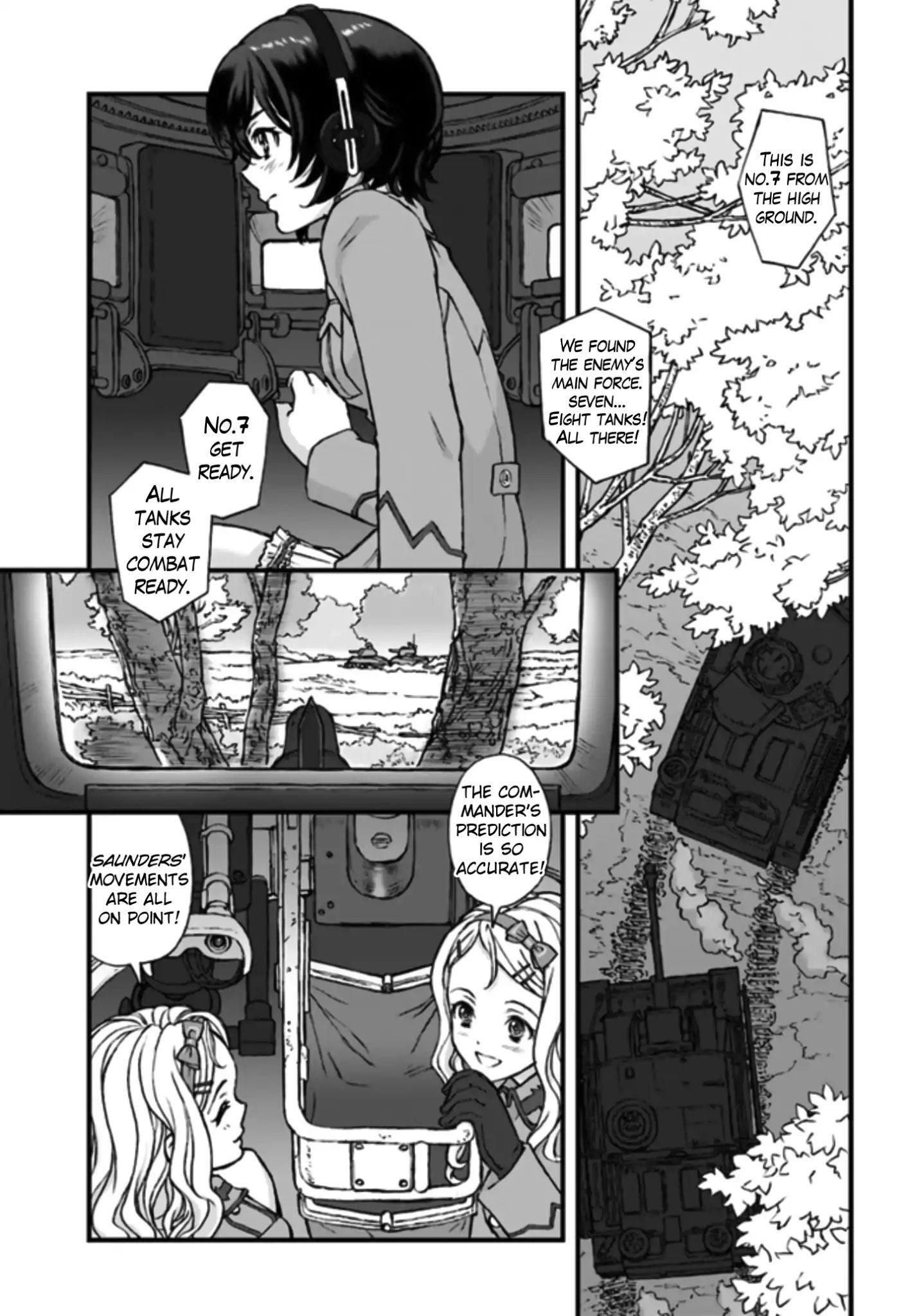 Girls Und Panzer - The Fir Tree And The Iron-Winged Witch - Vol.1 Chapter 1