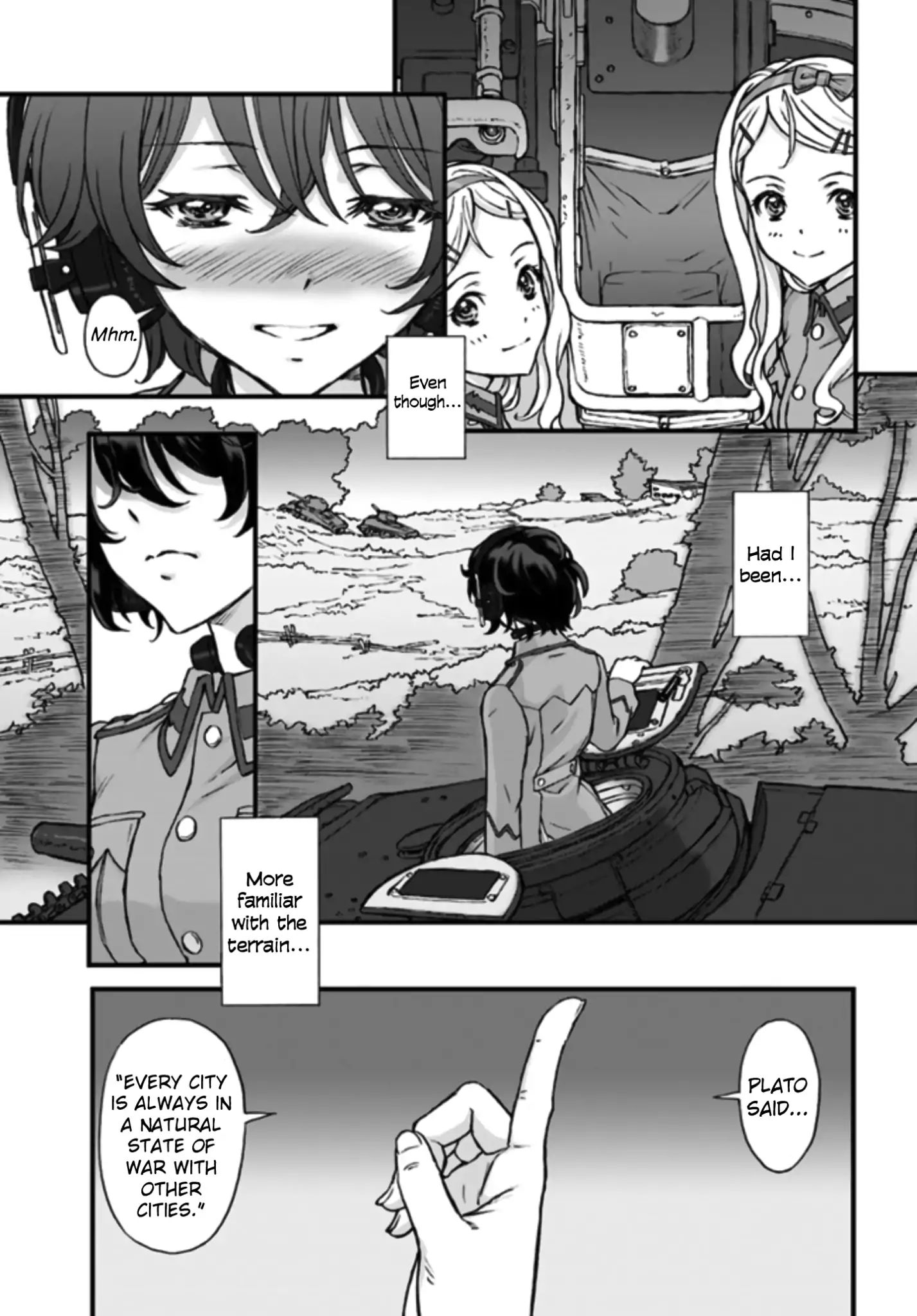 Girls Und Panzer - The Fir Tree And The Iron-Winged Witch - Vol.1 Chapter 1