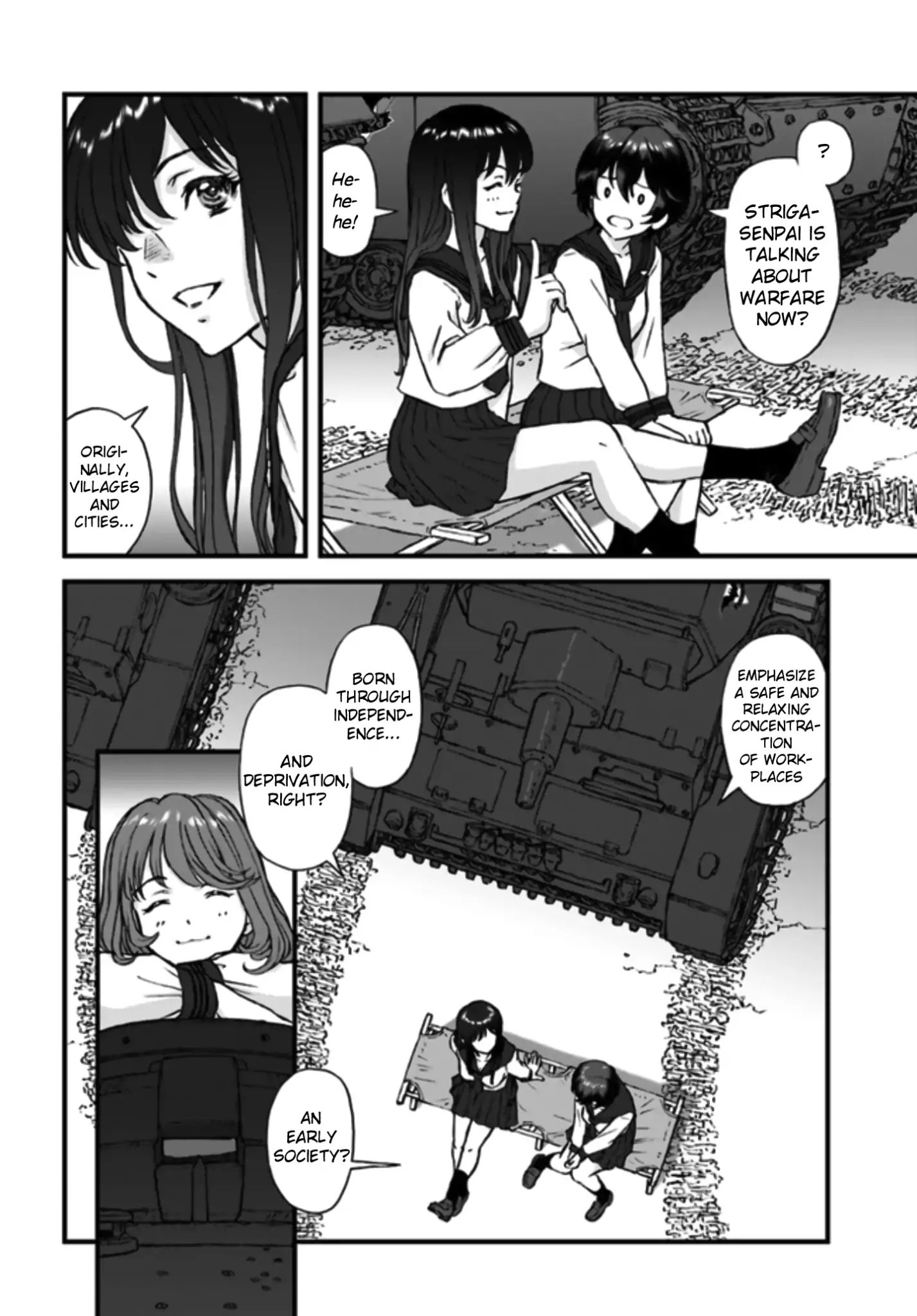 Girls Und Panzer - The Fir Tree And The Iron-Winged Witch - Vol.1 Chapter 1