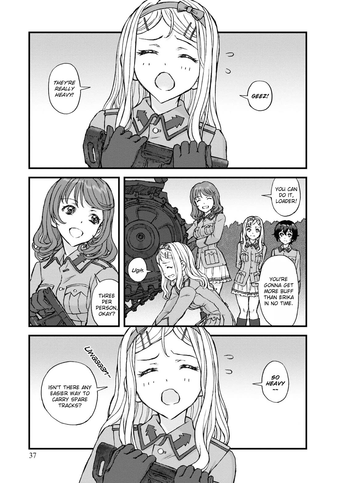 Girls Und Panzer - The Fir Tree And The Iron-Winged Witch - Chapter 15