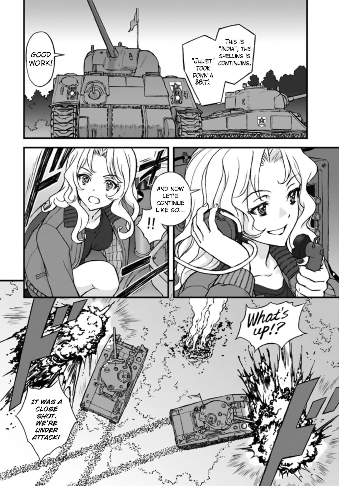 Girls Und Panzer - The Fir Tree And The Iron-Winged Witch - Chapter 4