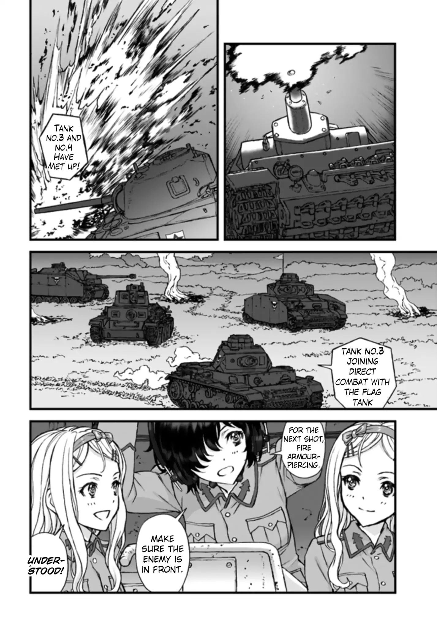 Girls Und Panzer - The Fir Tree And The Iron-Winged Witch - Vol.1 Chapter 3