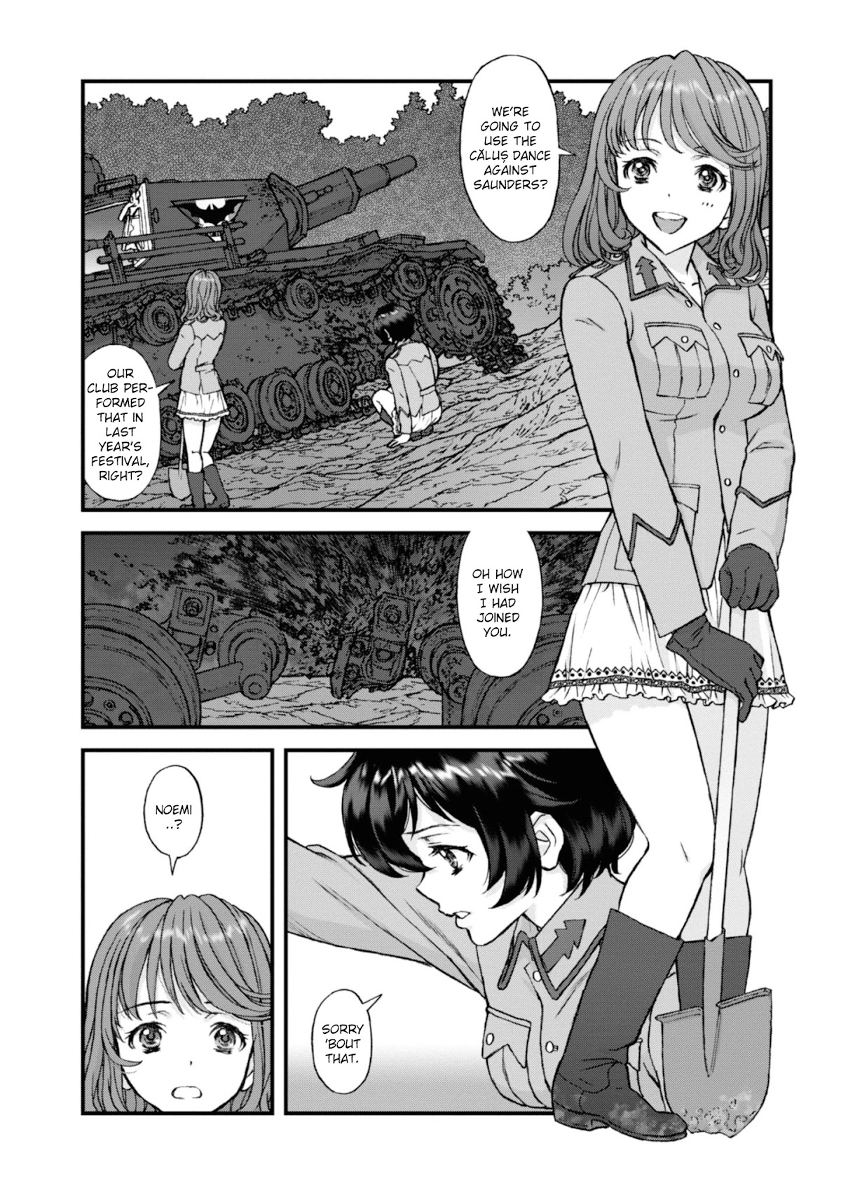 Girls Und Panzer - The Fir Tree And The Iron-Winged Witch - Chapter 13