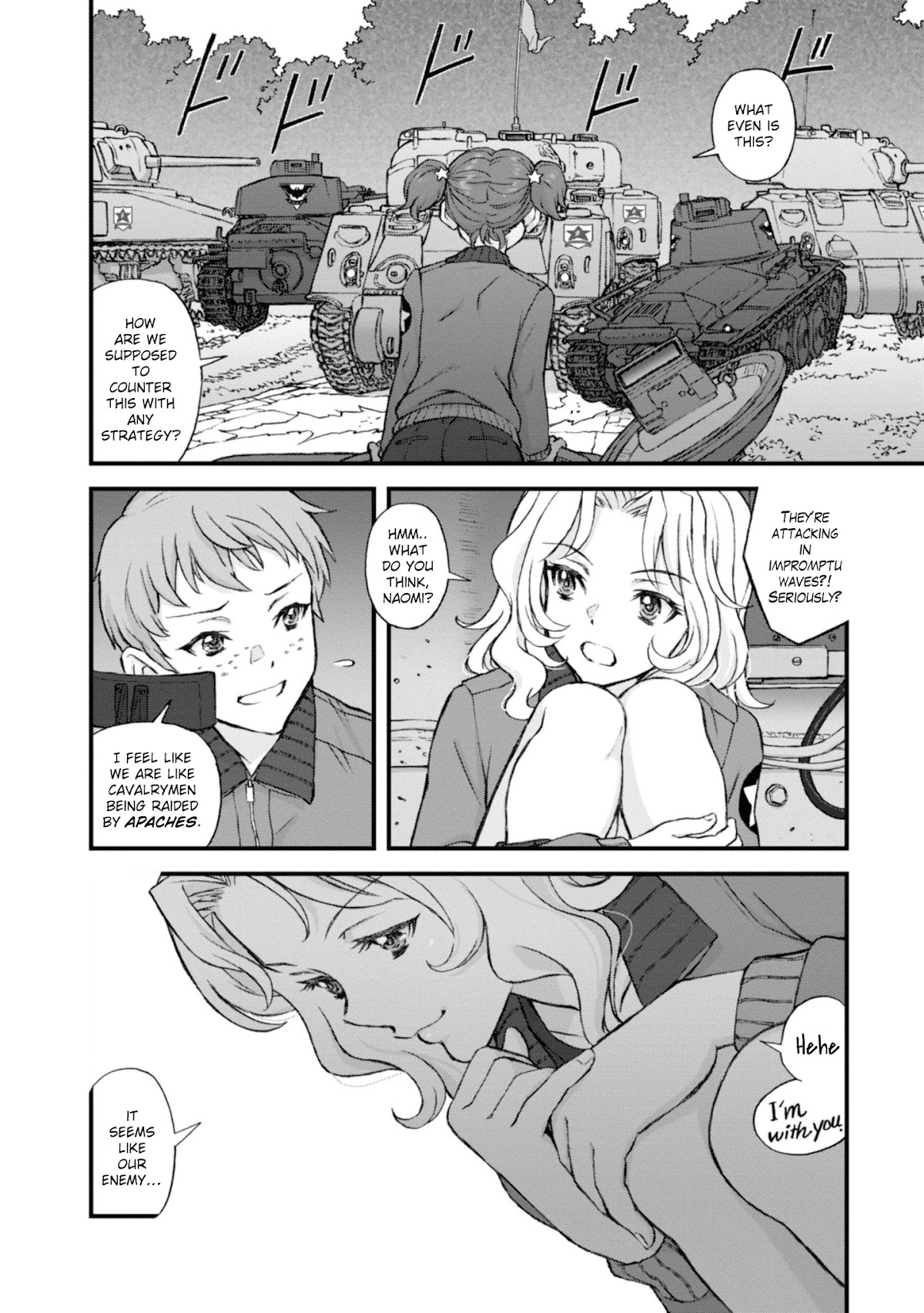 Girls Und Panzer - The Fir Tree And The Iron-Winged Witch - Chapter 13