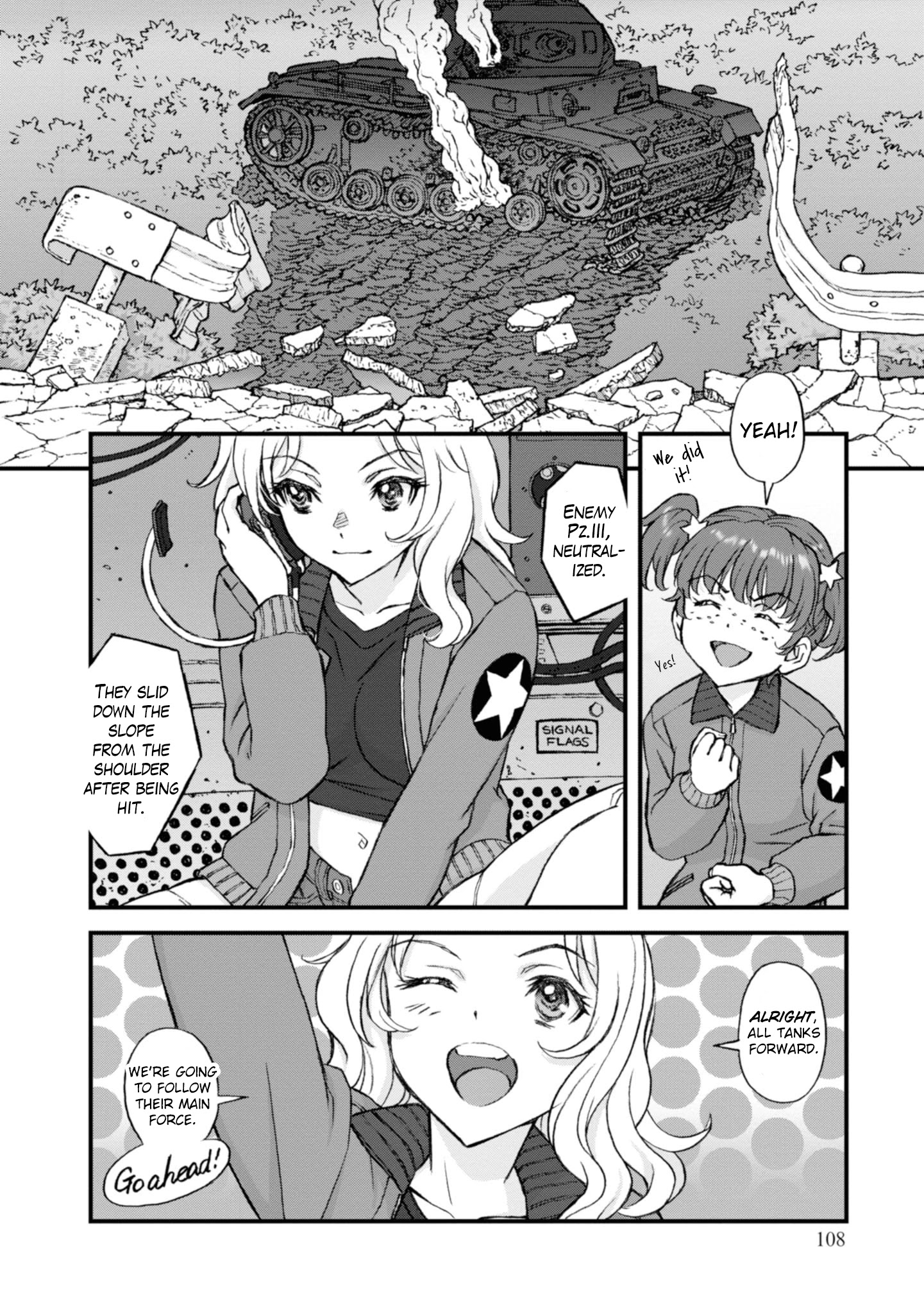 Girls Und Panzer - The Fir Tree And The Iron-Winged Witch - Chapter 9