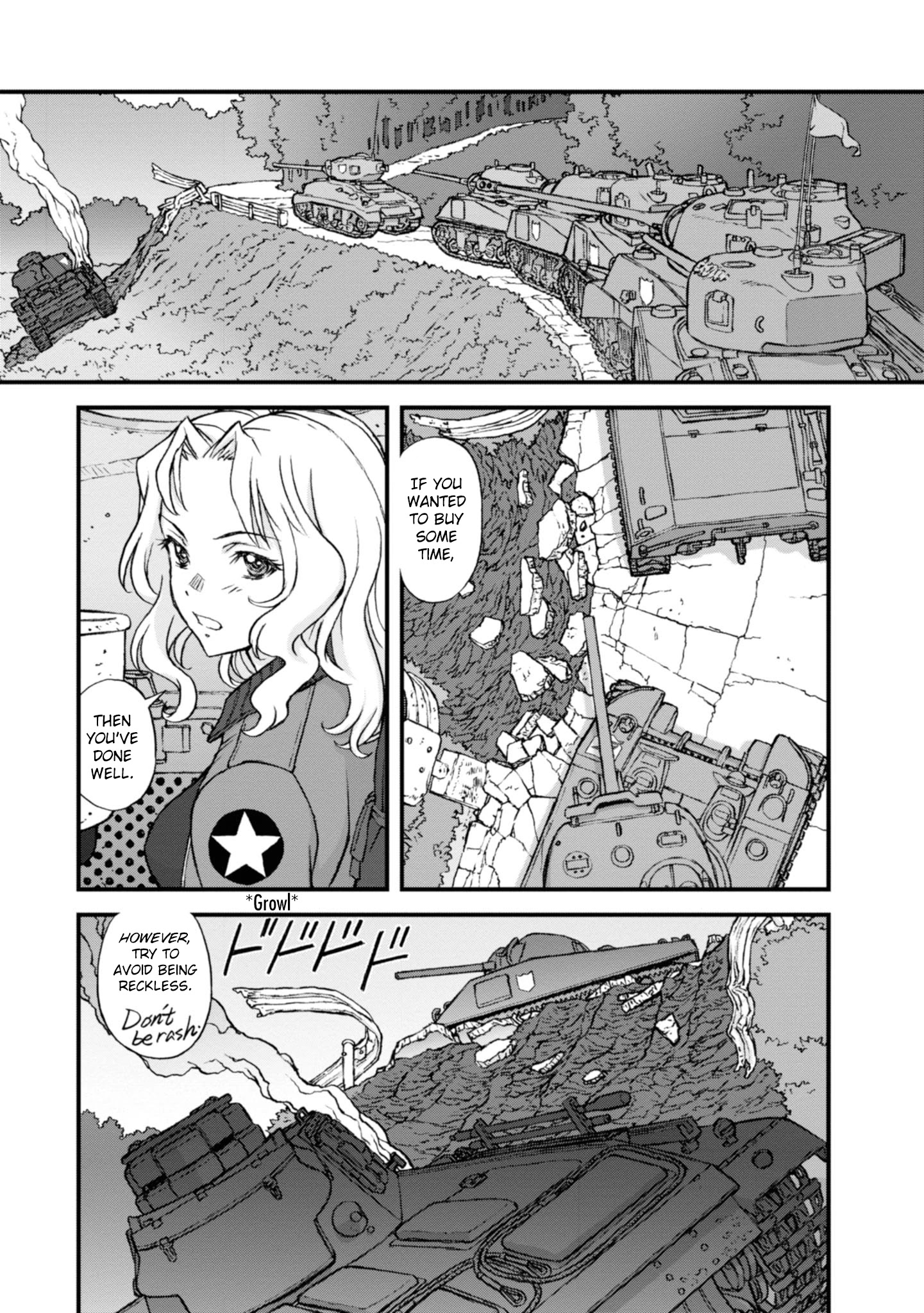 Girls Und Panzer - The Fir Tree And The Iron-Winged Witch - Chapter 9