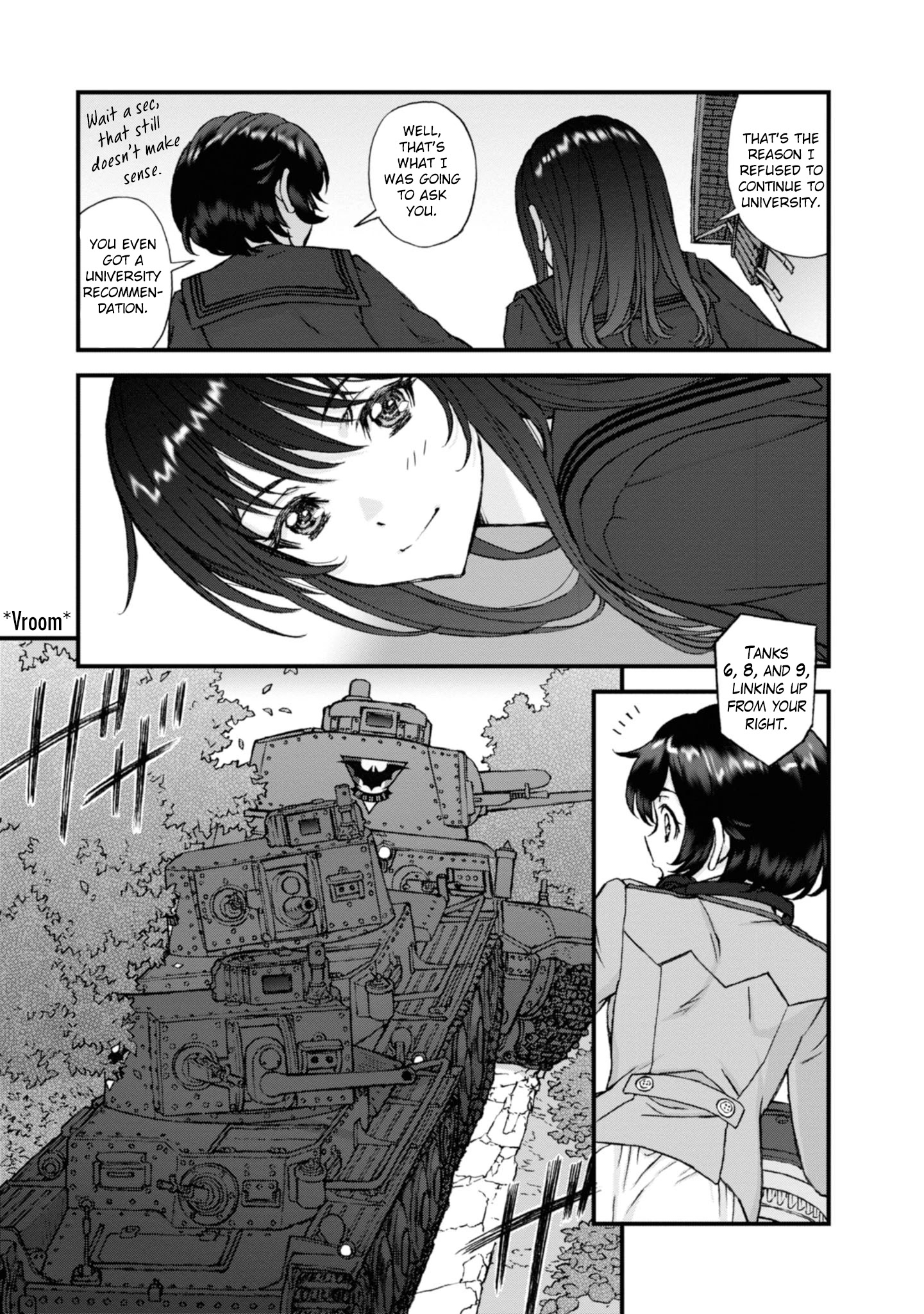 Girls Und Panzer - The Fir Tree And The Iron-Winged Witch - Chapter 8