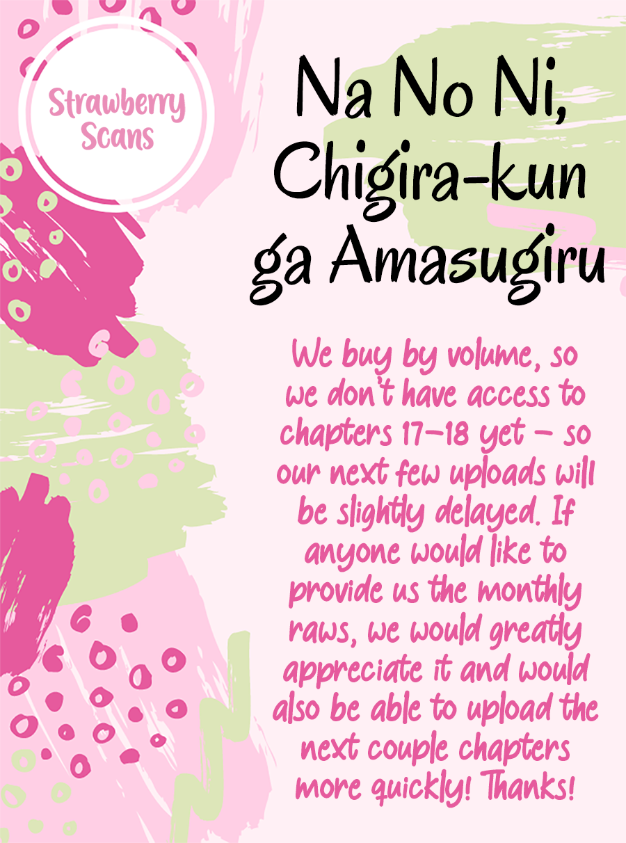 Na No Ni, Chigira-Kun Ga Amasugiru - Vol.4 Chapter 16