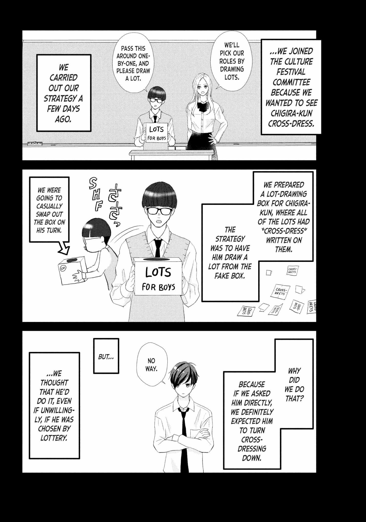 Na No Ni, Chigira-Kun Ga Amasugiru - Chapter 25