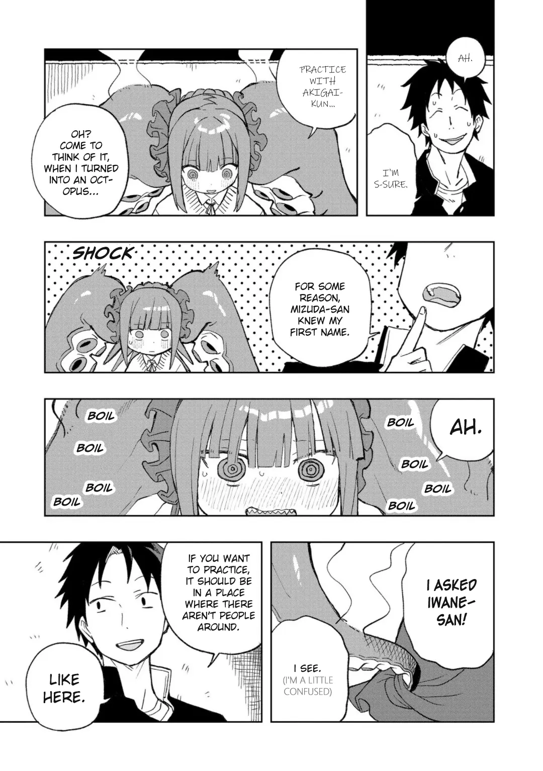 Mizudako-Chan Kara Wa Nigerarenai! - Chapter 6: Kunekune Club