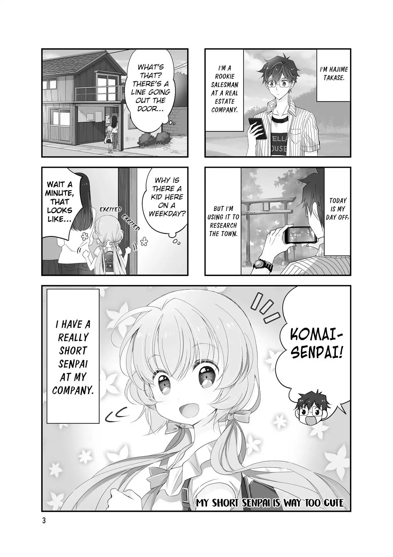 My Short Senpai Is Way Too Cute - Vol.2 Chapter 16