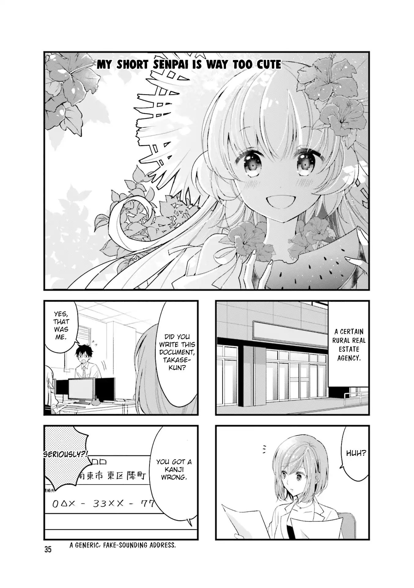 My Short Senpai Is Way Too Cute - Vol.2 Chapter 20