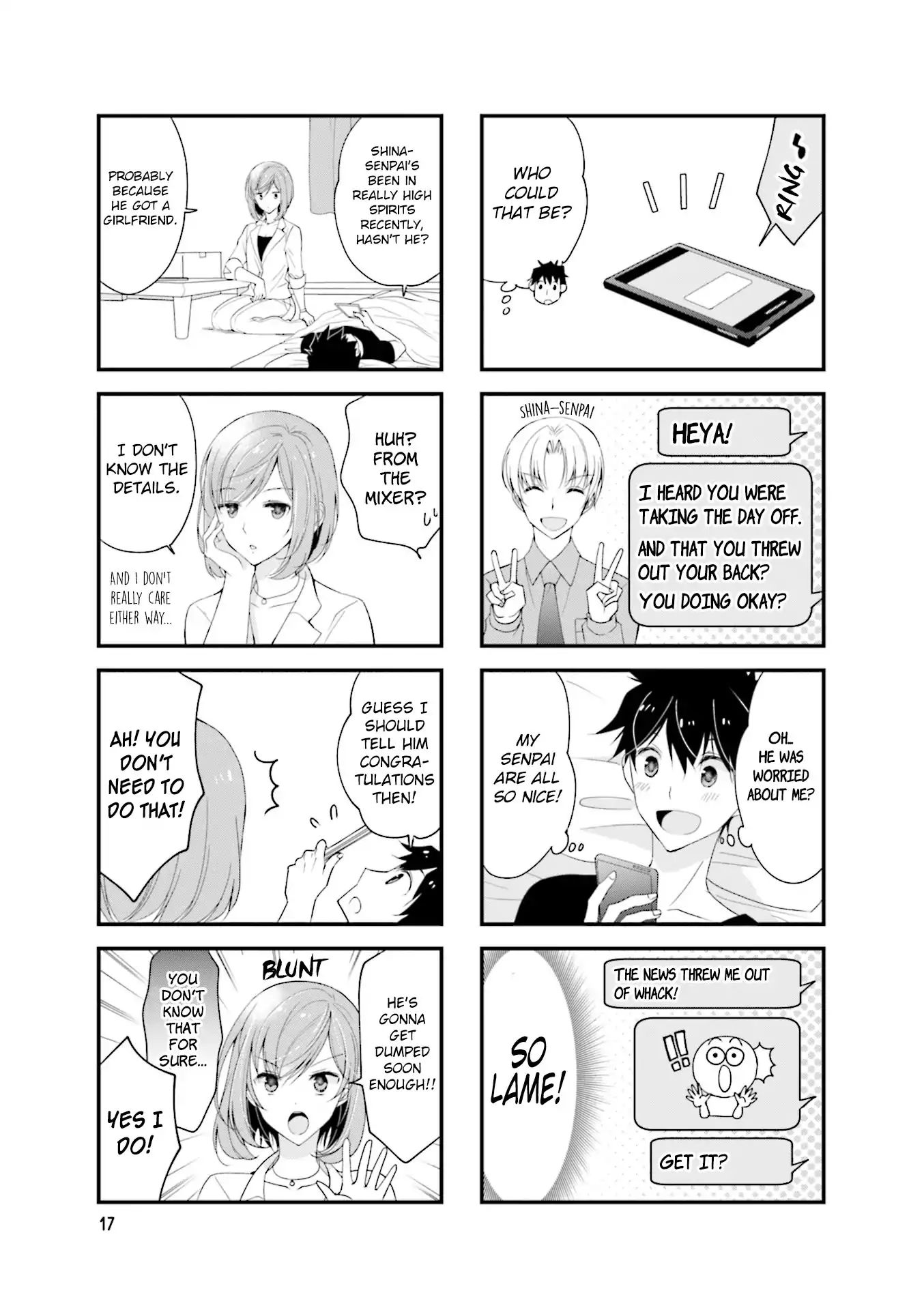 My Short Senpai Is Way Too Cute - Vol.2 Chapter 17