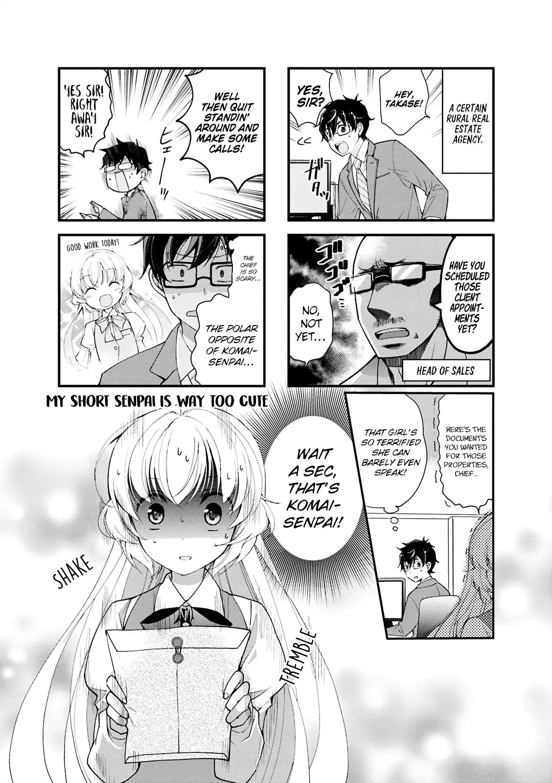 My Short Senpai Is Way Too Cute - Vol.1 Chapter 2