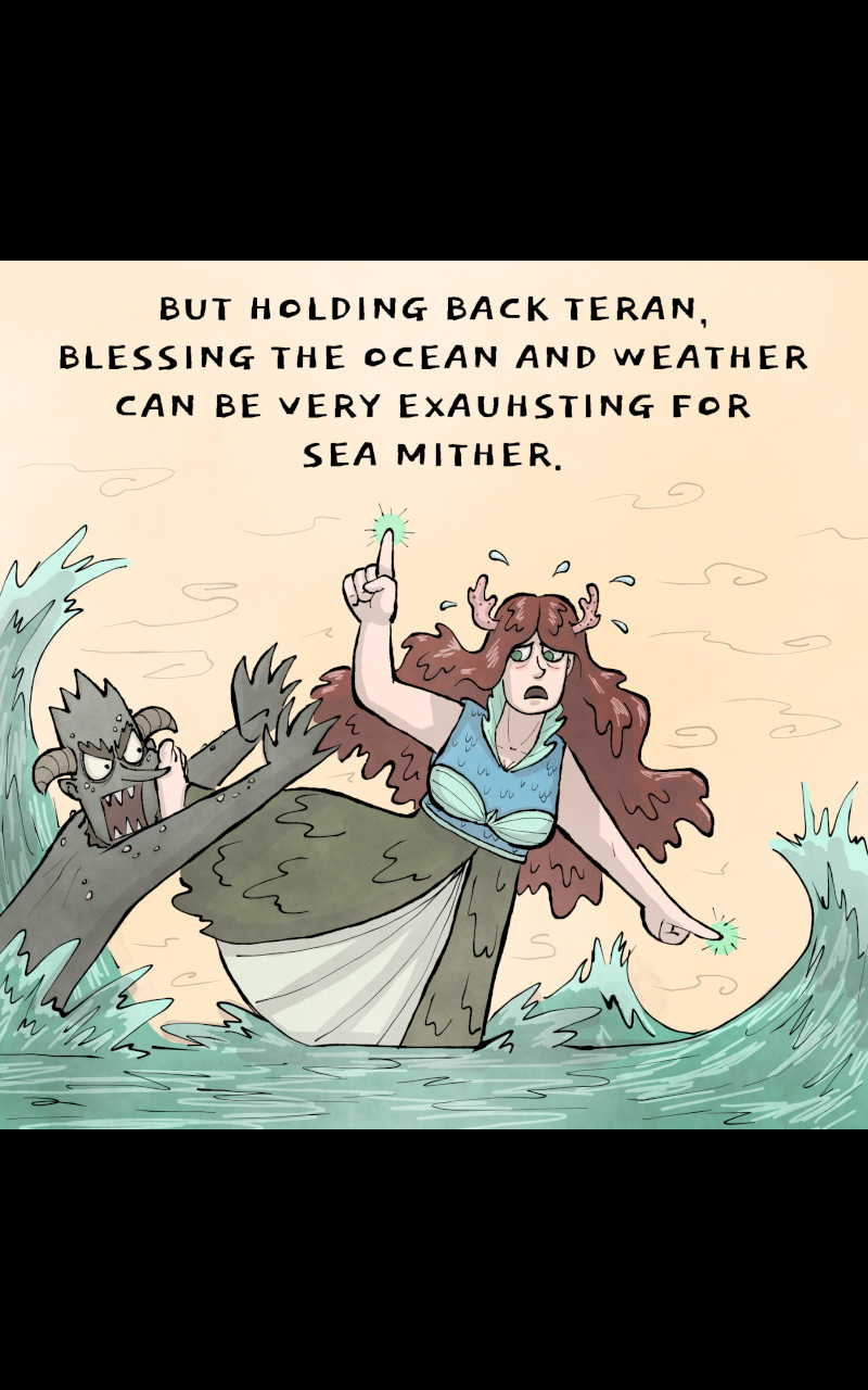 Bite-Sized Bestiary - Chapter 18: Sea Mither & Teran (Orkney)