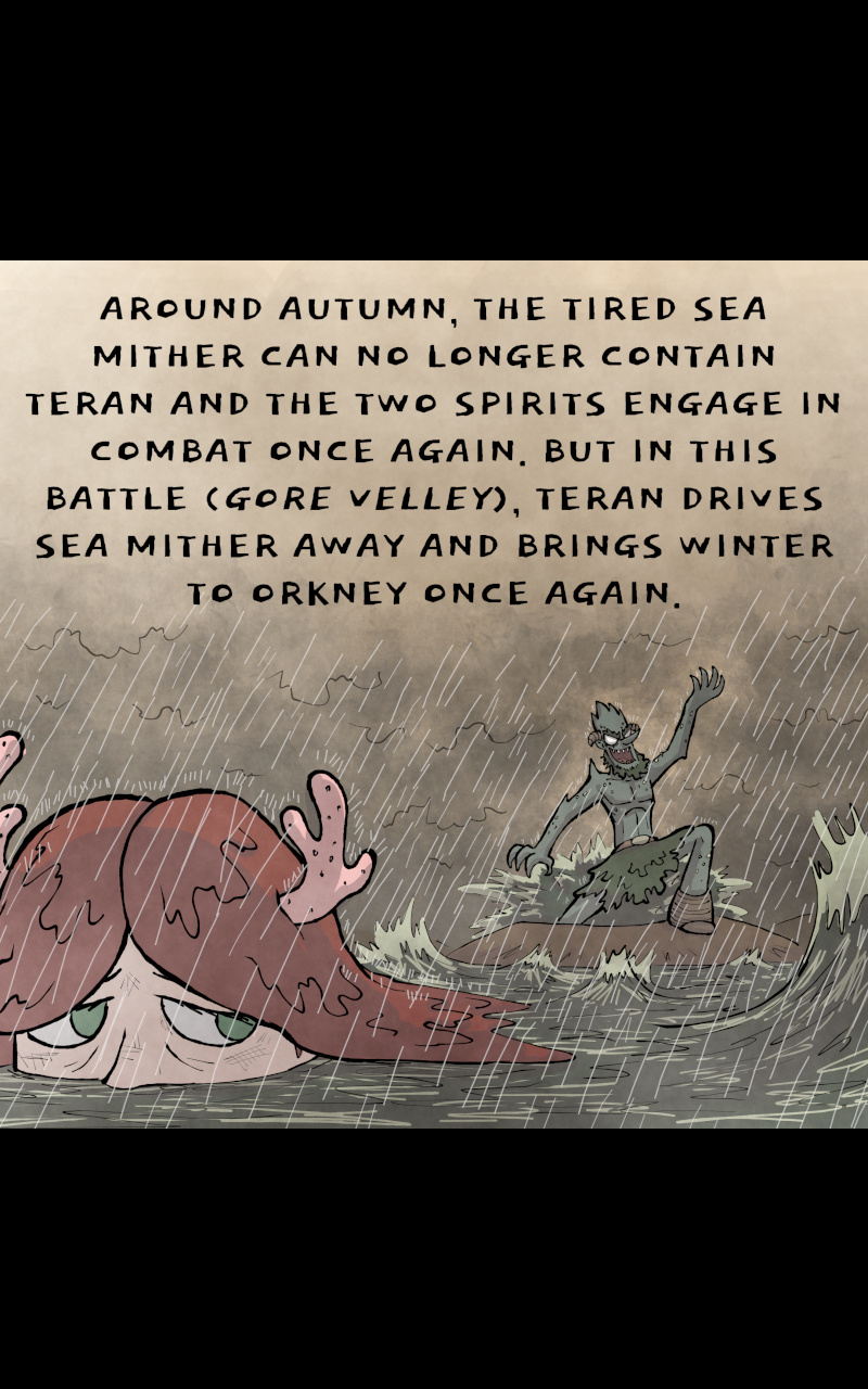 Bite-Sized Bestiary - Chapter 18: Sea Mither & Teran (Orkney)