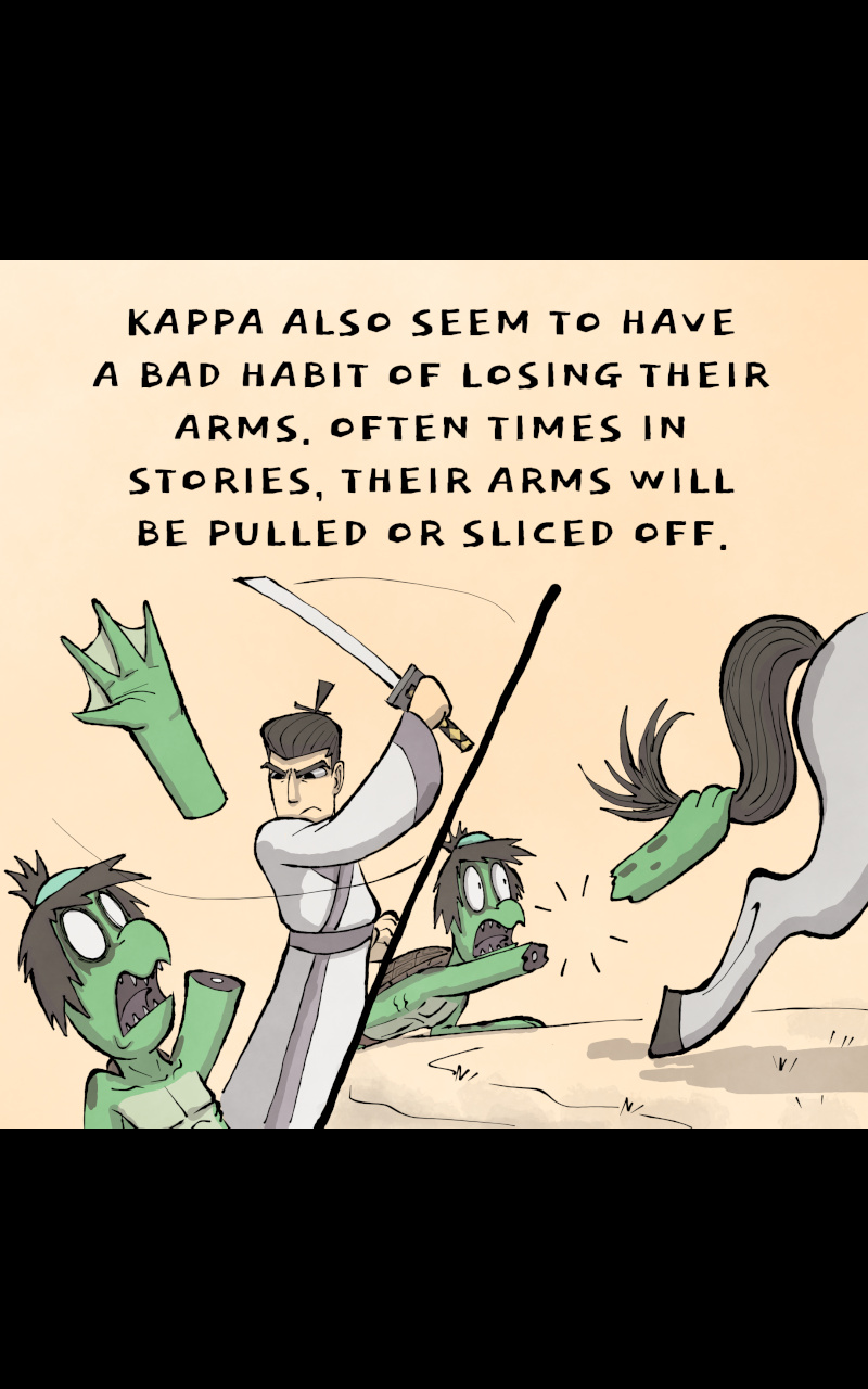 Bite-Sized Bestiary - Chapter 9: Kappa: Kappa Arms