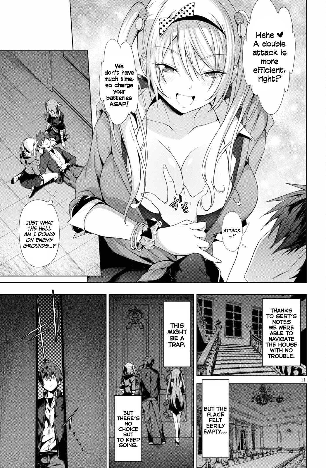 Maou Gakuen No Hangyakusha - Chapter 19: Lap Pillow