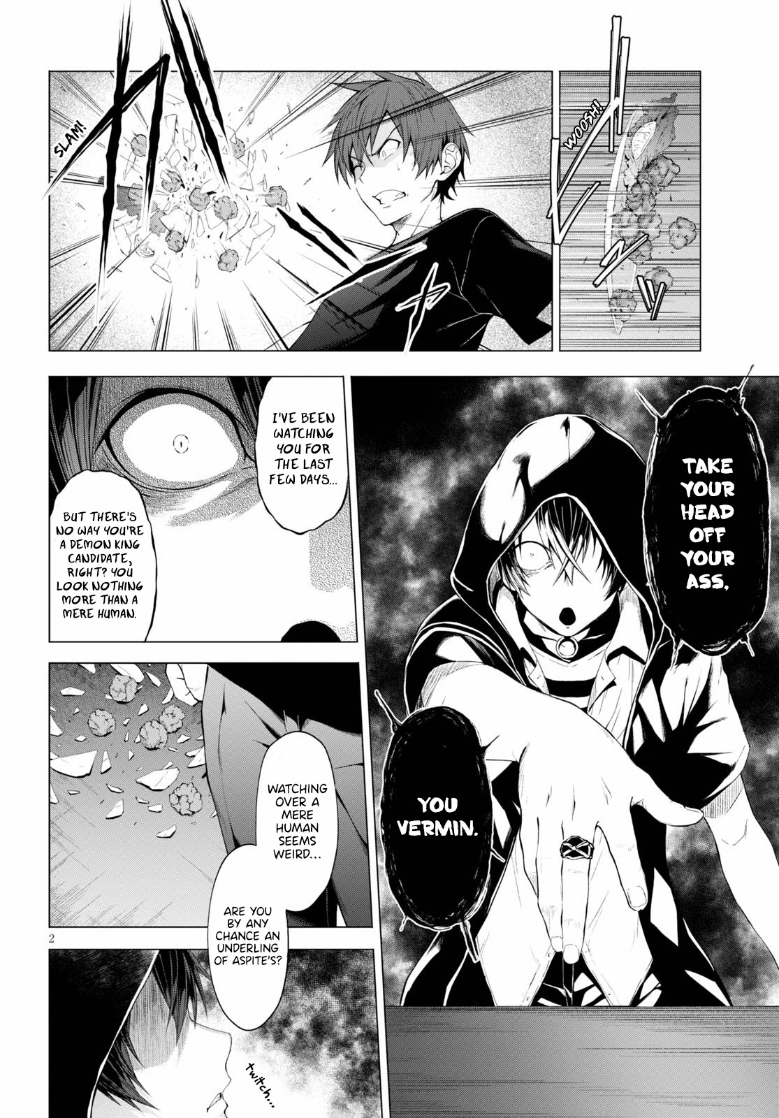 Maou Gakuen No Hangyakusha - Chapter 11: Fucking Sl●T