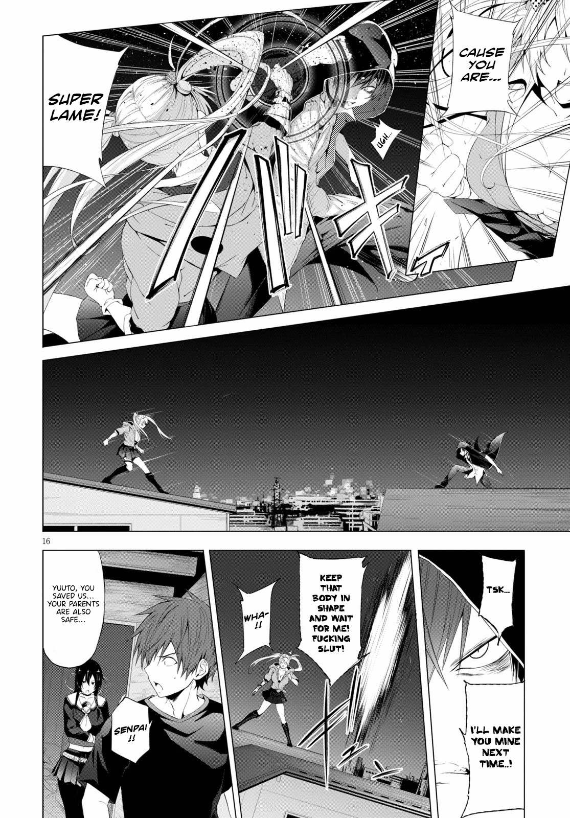 Maou Gakuen No Hangyakusha - Chapter 11: Fucking Sl●T