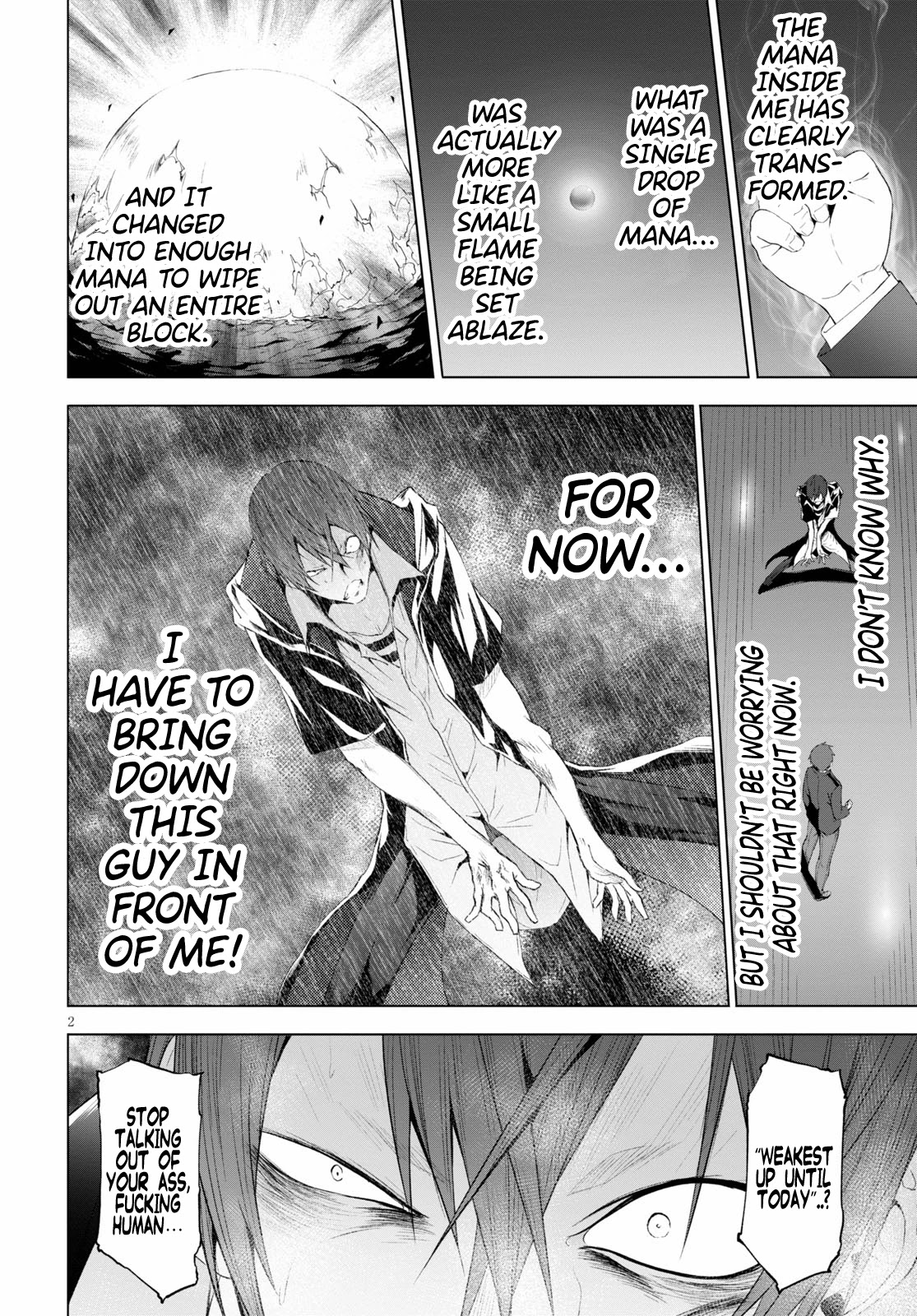 Maou Gakuen No Hangyakusha - Chapter 14: A Human's Growth Is Infinite