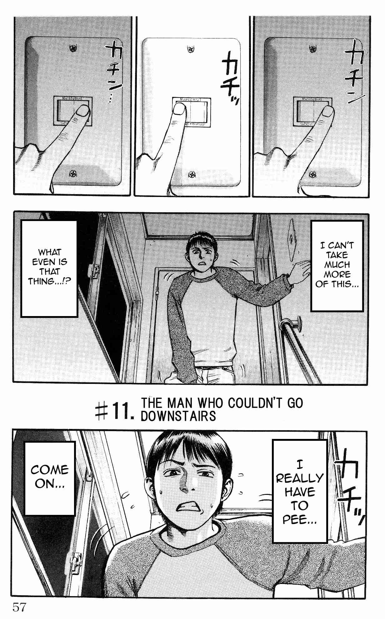 Fuan No Tane + - Vol.1 Chapter 11: The Man Who Couldn't Go Downstairs