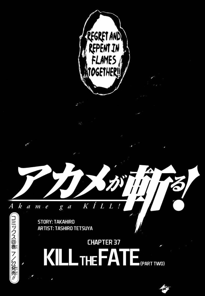 Akame Ga Kill! - Chapter 37 : Kill The Fate Part 2