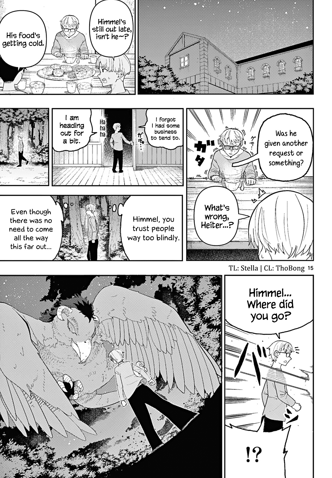 Sousou No Frieren - Chapter 110.2: The Adventures Of The Hero Himmel