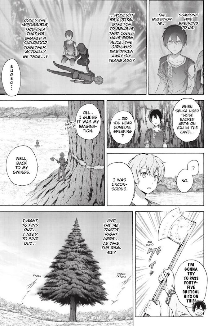 Sword Art Online - Project Alicization - Chapter 13