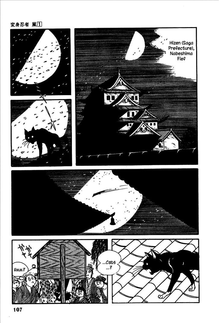 Henshin Ninja Arashi - Vol.1 Chapter 2 : Night Of The Blue Cat