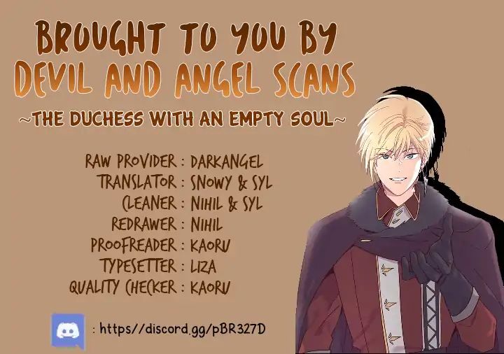 The Duchess With An Empty Soul - Chapter 1