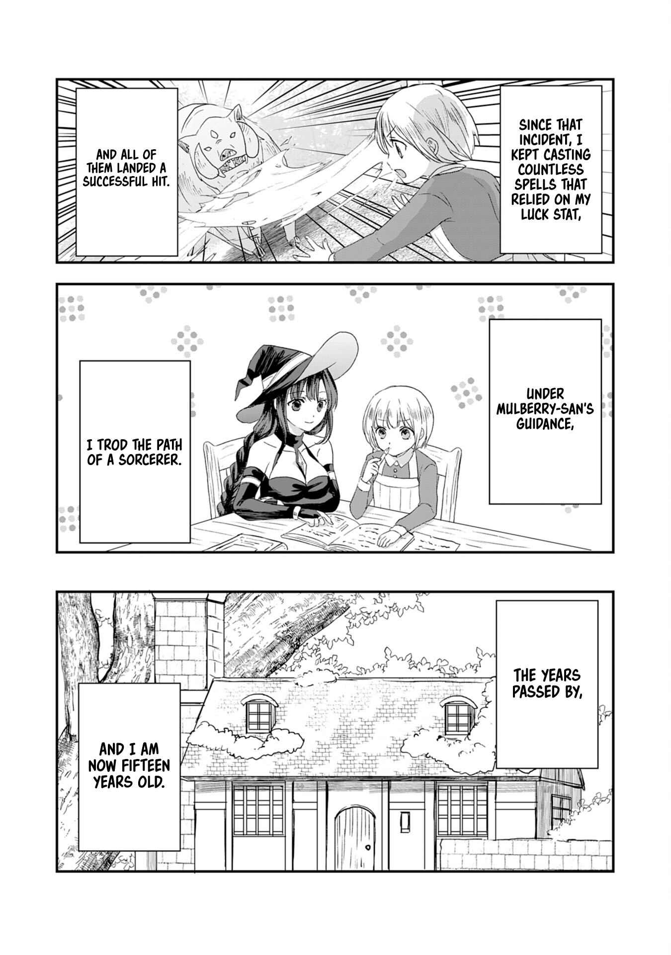 Koun-Chi 999 No Watashi, Sokushi Mahou Ga Zettai Ni Seikou Suru No De Sekai Saikyou Desu ~ Mahou-Chi 1 De Tsuihousaremashita Ga, Kakuritsu Cheat De Moriagaru ~ - Chapter 2