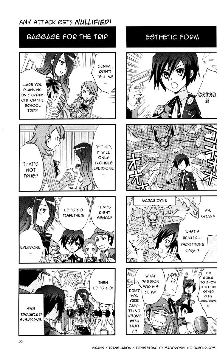 Persona 3 4Koma Gag Battle Broken Hen - Chapter 2 : Any Attack Gets Nullified!