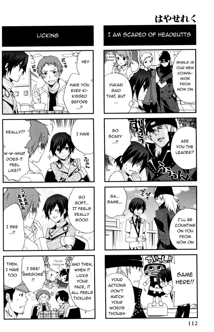 Persona 3 4Koma Gag Battle Broken Hen - Chapter 1 : I Am Back!