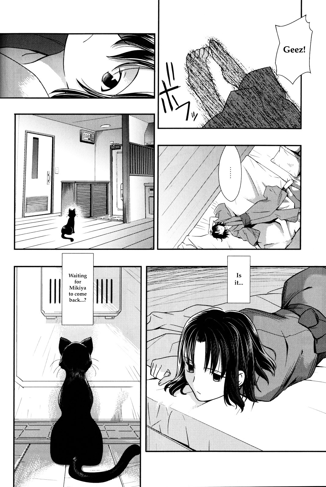 Kara No Kyoukai - Mirai Fukuin - Chapter 1 : Feline