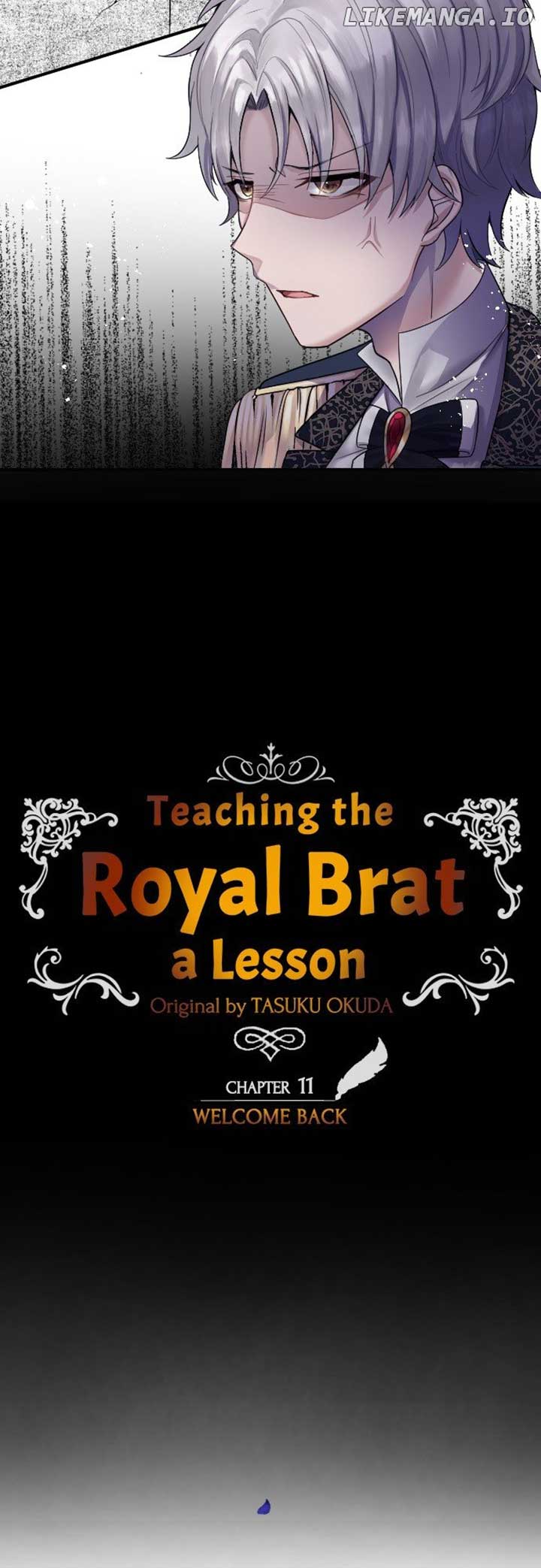 Teaching The Royal Brat A Lesson - Chapter 11