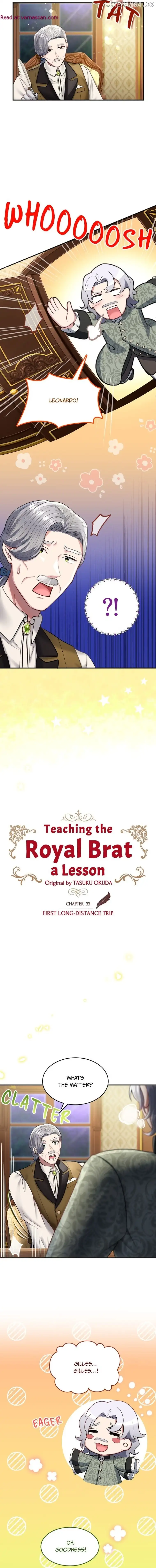 Teaching The Royal Brat A Lesson - Chapter 33