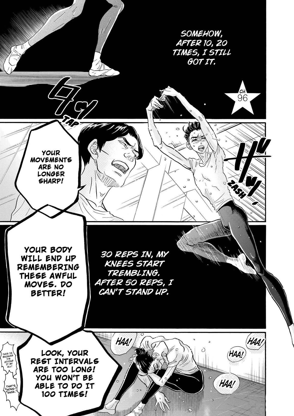 Dance Dance Danseur - Chapter 96