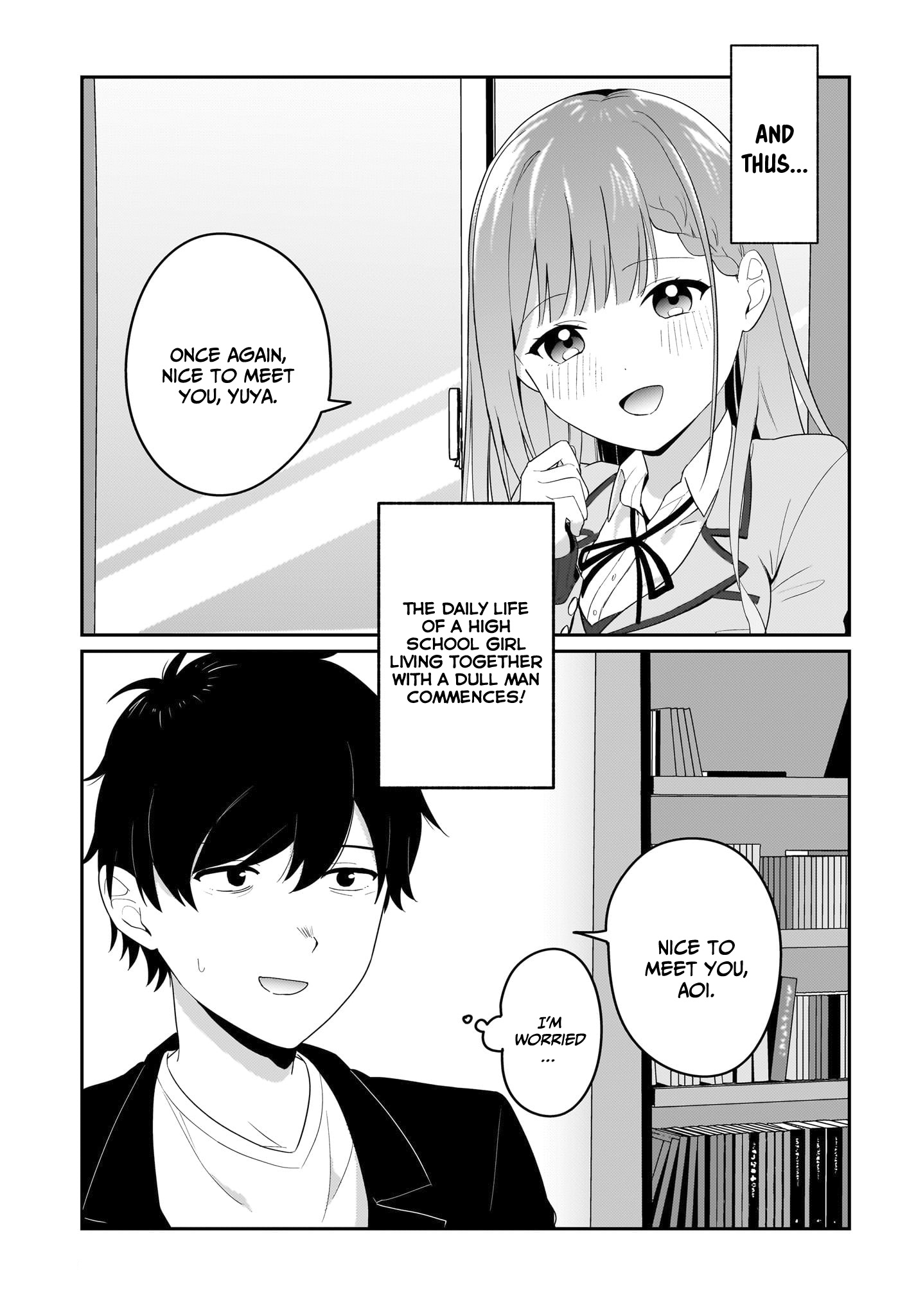 I, A Tired Office Worker, Start Living Together With A Beautiful Highschool Girl Whom I Met Again After 7 Years - Vol.1 Chapter 1