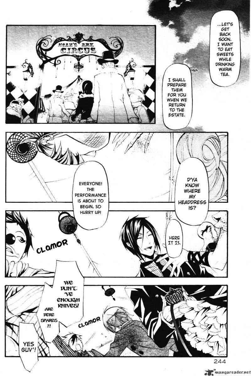 Kuroshitsuji - Chapter 27 : His Butler, Gives A Performance