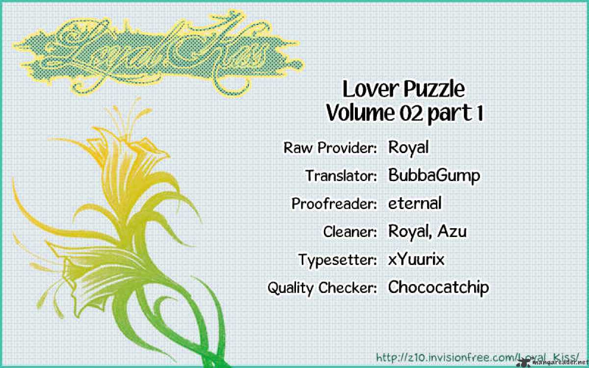 Lover Puzzle - Chapter 5 : 5